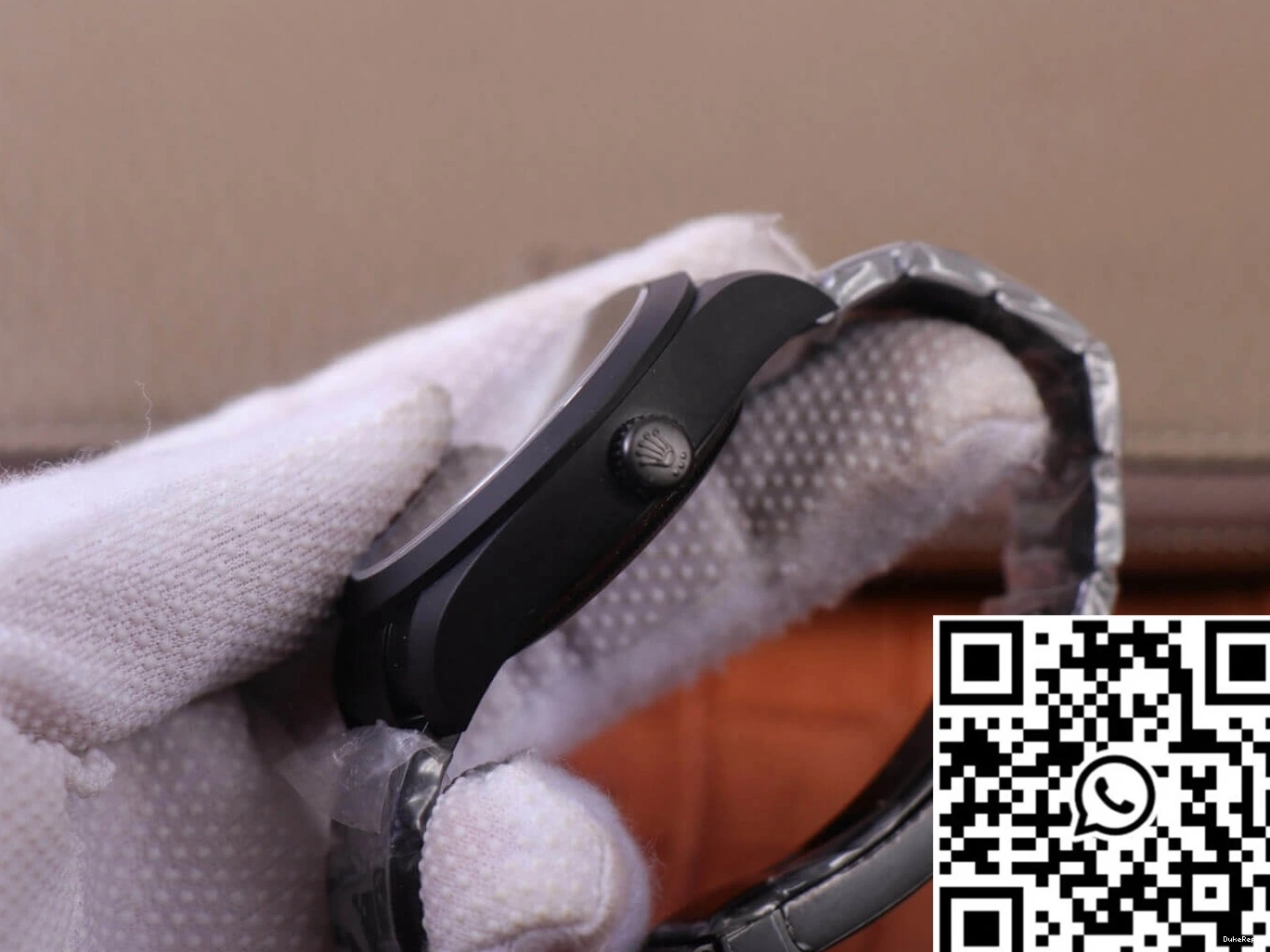 Label LNT01HS-001 JB Black case 116400 Factory Replica watch Rolex Base Noir Milgauss Design 0816